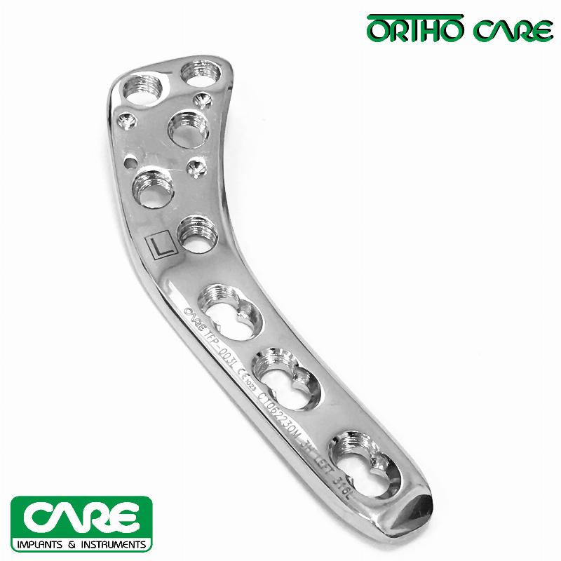 Пластина проксимальна гомілкова T-Fix з кутовою стабільністю під гвинти Ø 4,5/5,0 мм - ліва